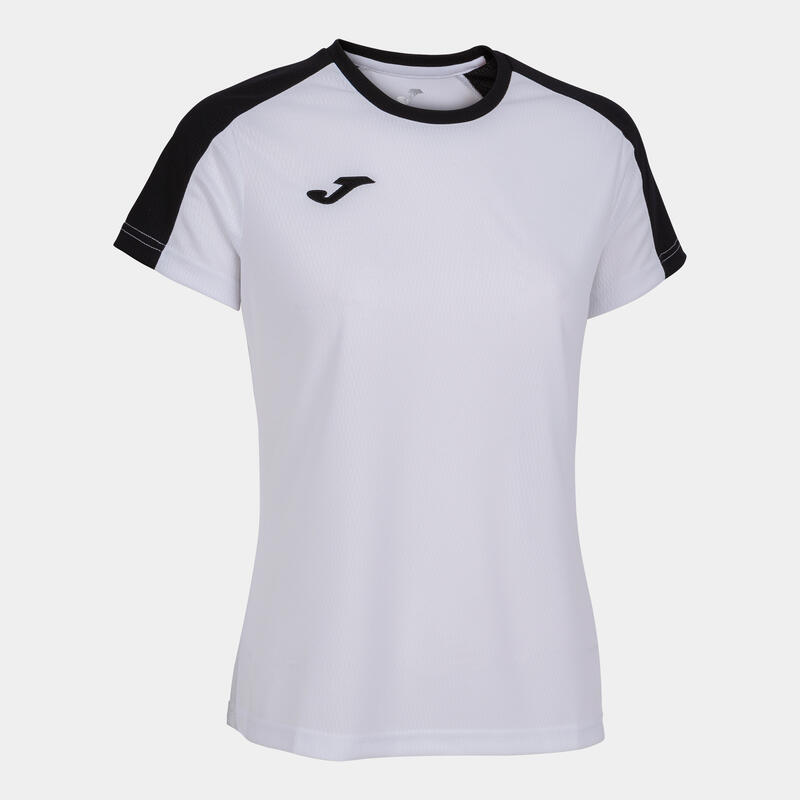 Camiseta Manga Corta Fútbol Mujer Joma Eco Championship Blanco