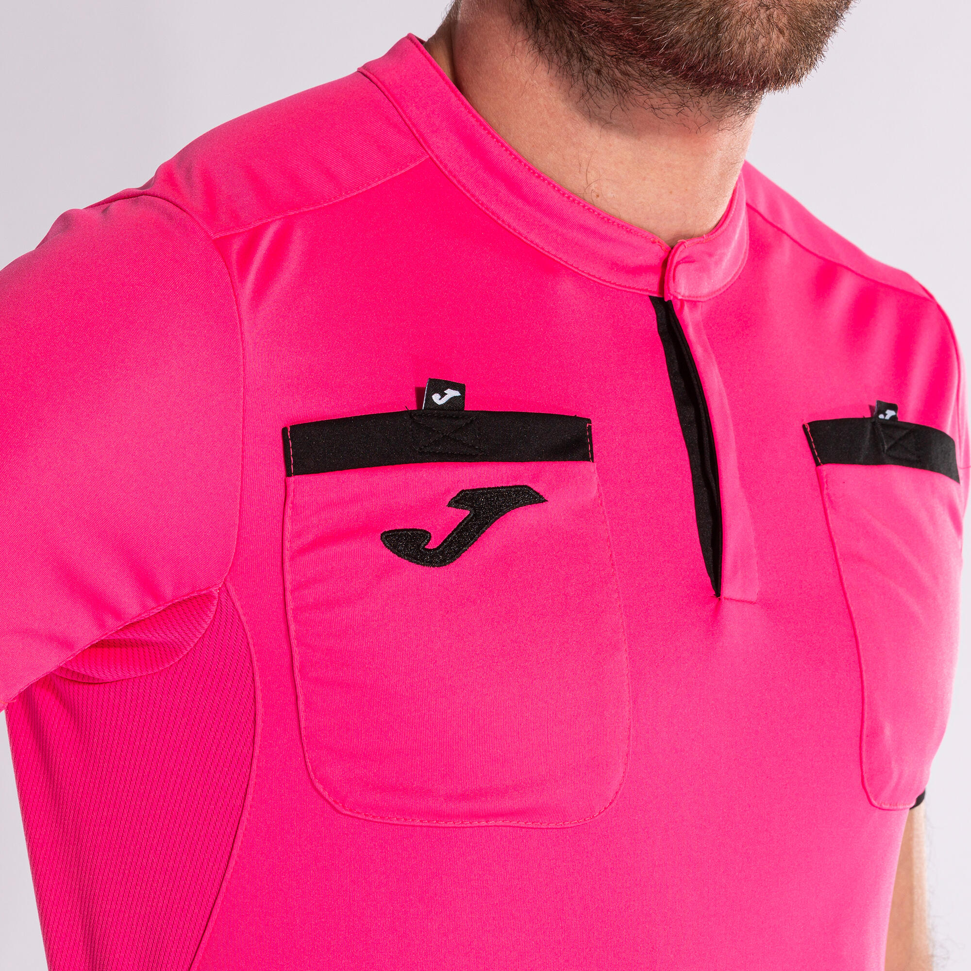 T-shirt Mannelijk Joma Referee Roze 4/5