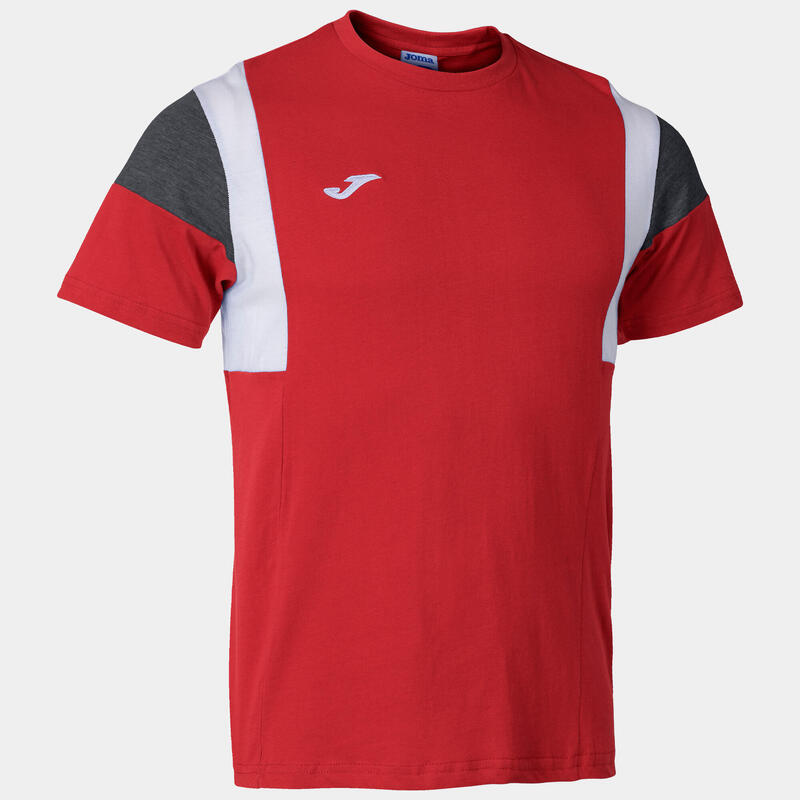 Camiseta Manga Corta Fútbol Hombre Joma Confort III Rojo