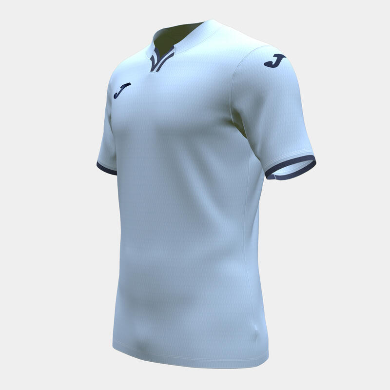 Camiseta Manga Corta Fútbol Hombre Joma Toletum IV Celeste