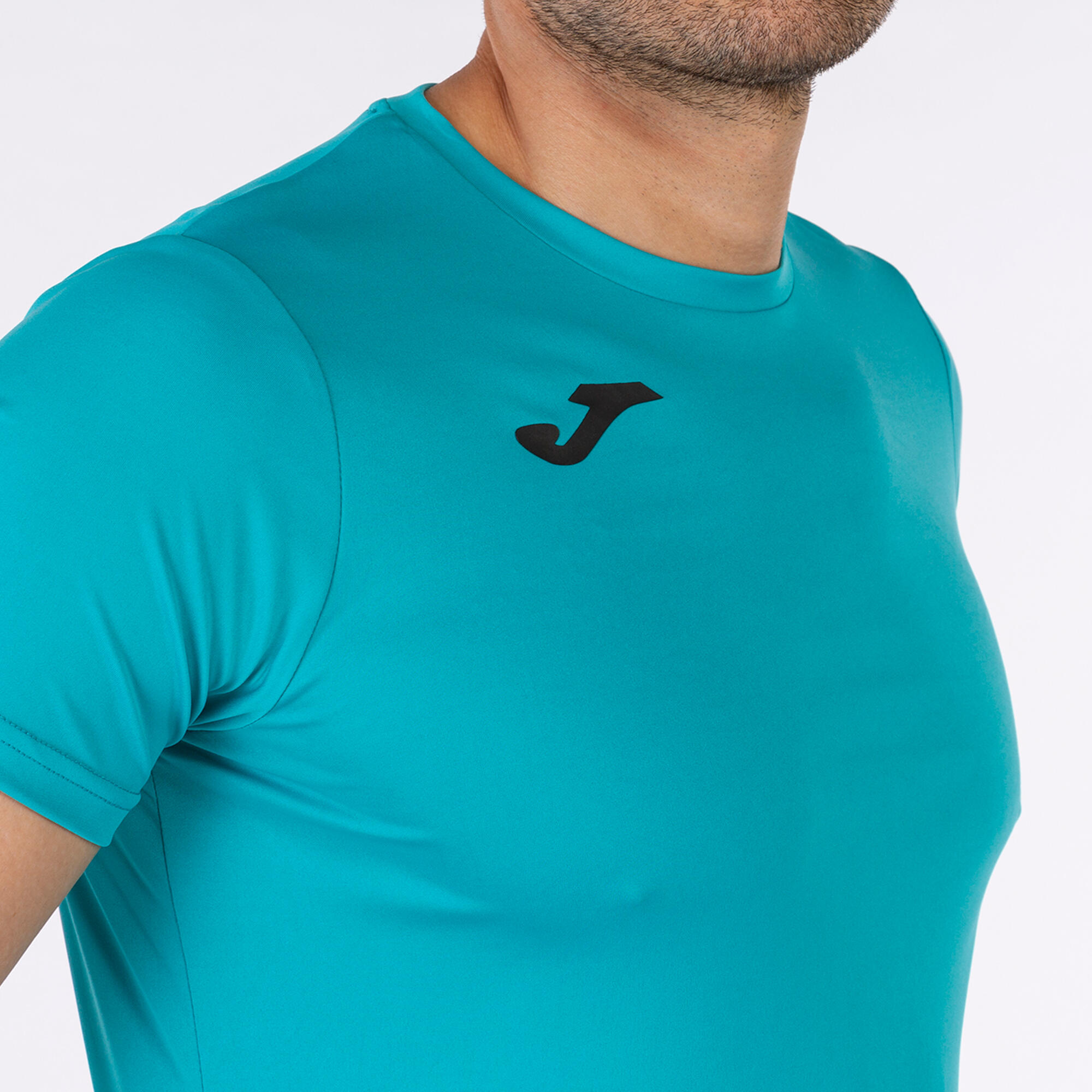 T-Shirt Manga Curta Running Criança Joma Record II Azul-Turquesa 5/5