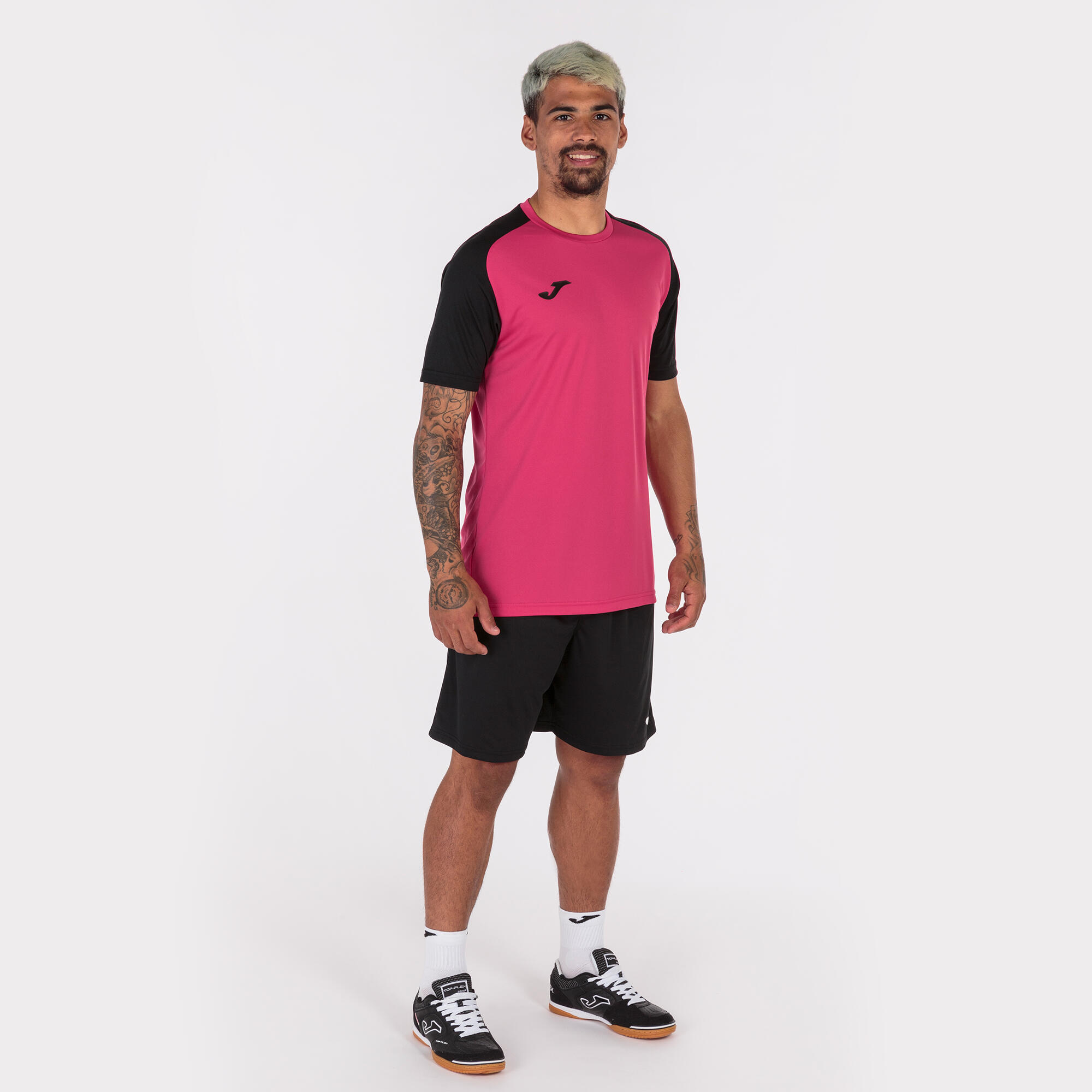 Maillot Manches Courtes Football Enfants Joma Academy IV Fuchsia 4/5
