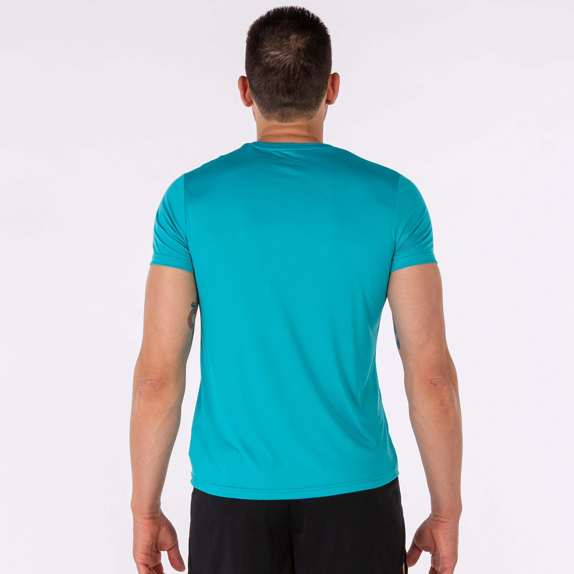 T-Shirt Manga Curta Running Criança Joma Record II Azul-Turquesa 3/5