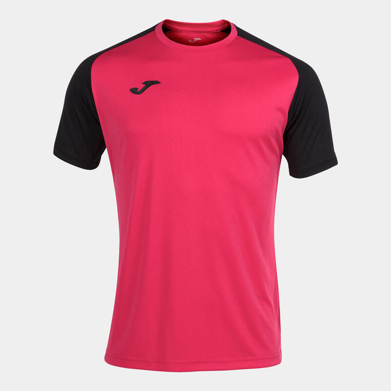 Camiseta Manga Corta Fútbol Hombre Joma Academy IV Fucsia