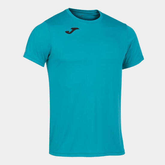 Maillot Manches Courtes Running Homme Joma Record II Turquoise