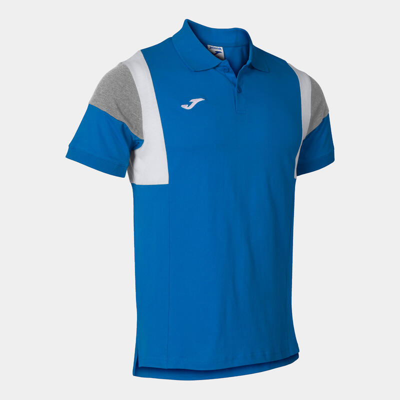 Polo Manga Corta Fútbol Hombre Joma Confort III Royal