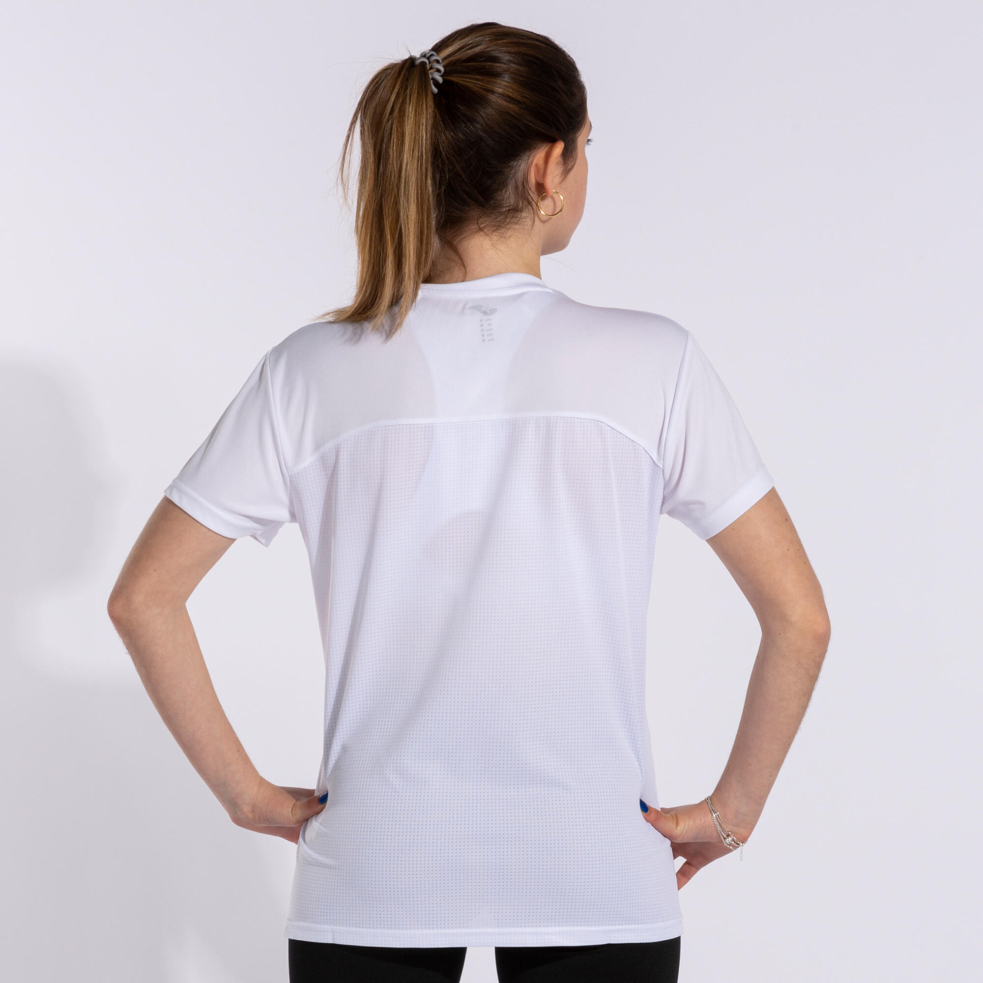 Maillot Manches Courtes Football Femme Joma Winner II Blanc 3/5