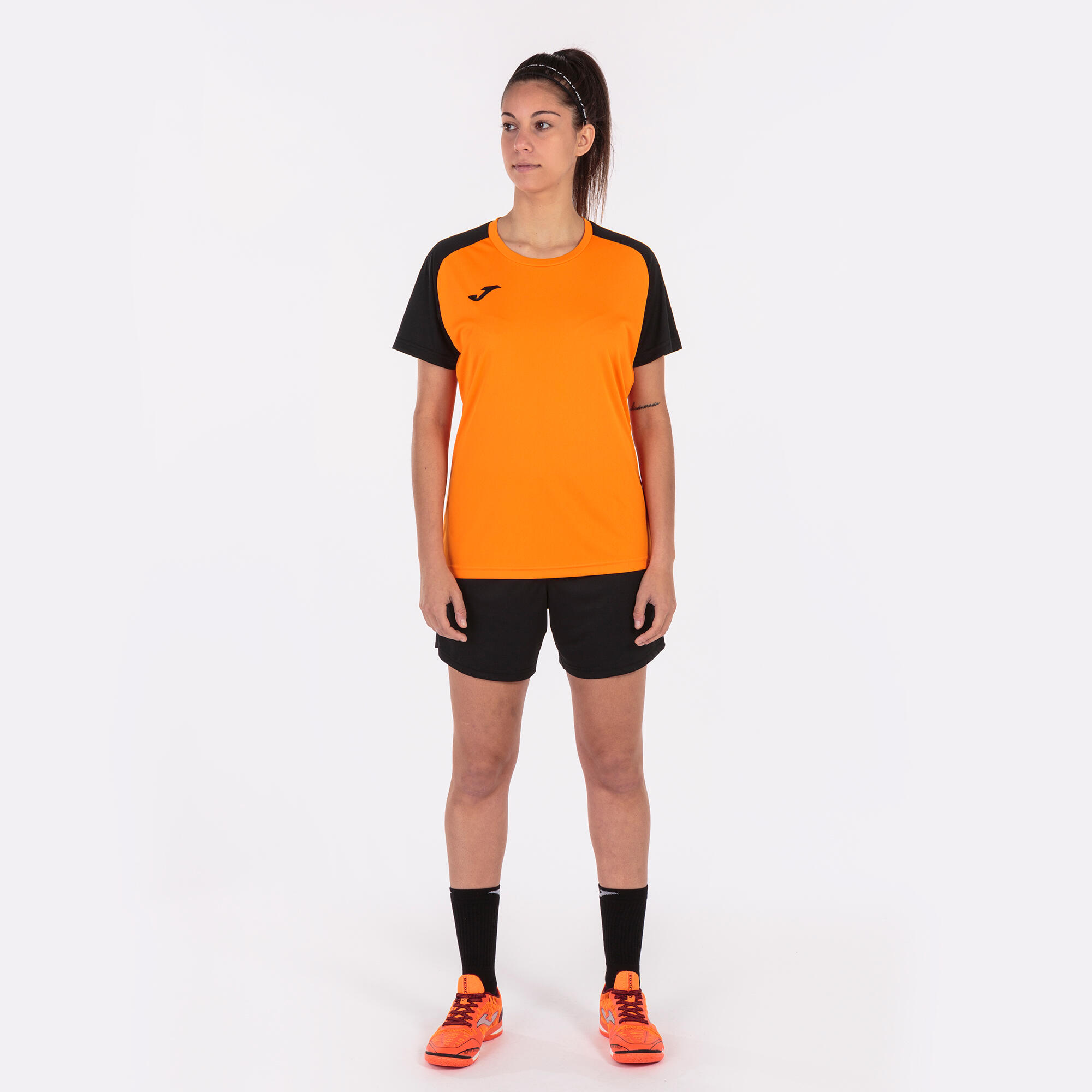 Maillot Manches Courtes Football Femme Joma Academy IV Orange 4/5