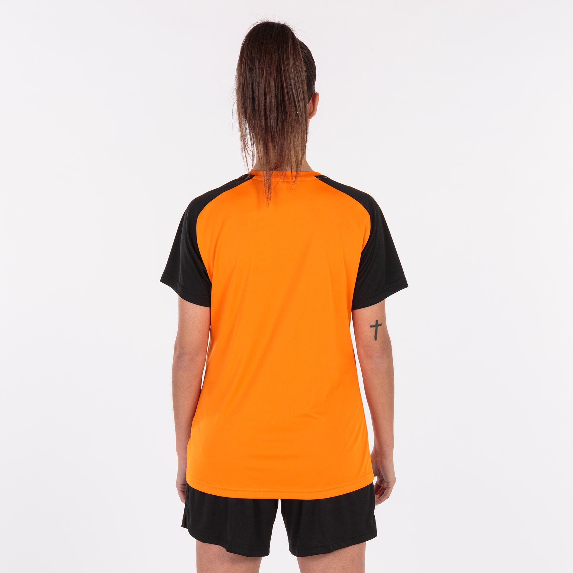 Maillot Manches Courtes Football Femme Joma Academy IV Orange 3/5