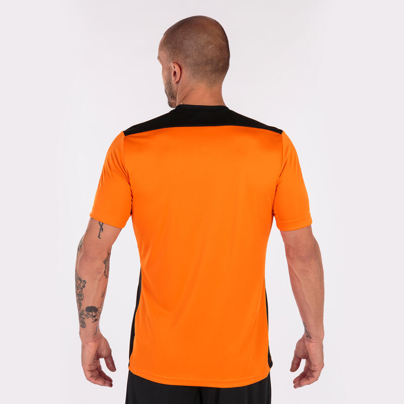 Camiseta Manga Corta Fútbol Niños Joma Championship VI Naranja