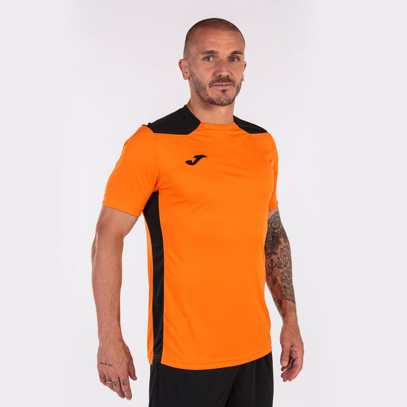 Camiseta Manga Corta Fútbol Niños Joma Championship VI Naranja