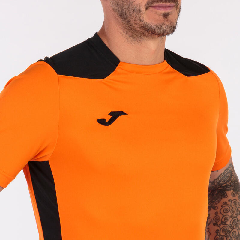 Camiseta Manga Corta Fútbol Niños Joma Championship VI Naranja