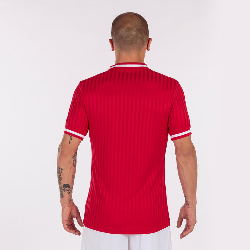 Camiseta Manga Corta Fútbol Niños Joma Toletum III Rojo