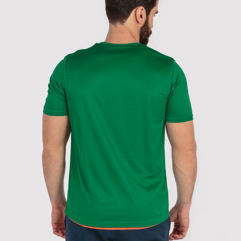 Camiseta Manga Corta Fútbol Hombre Joma Combi Reversible Verde