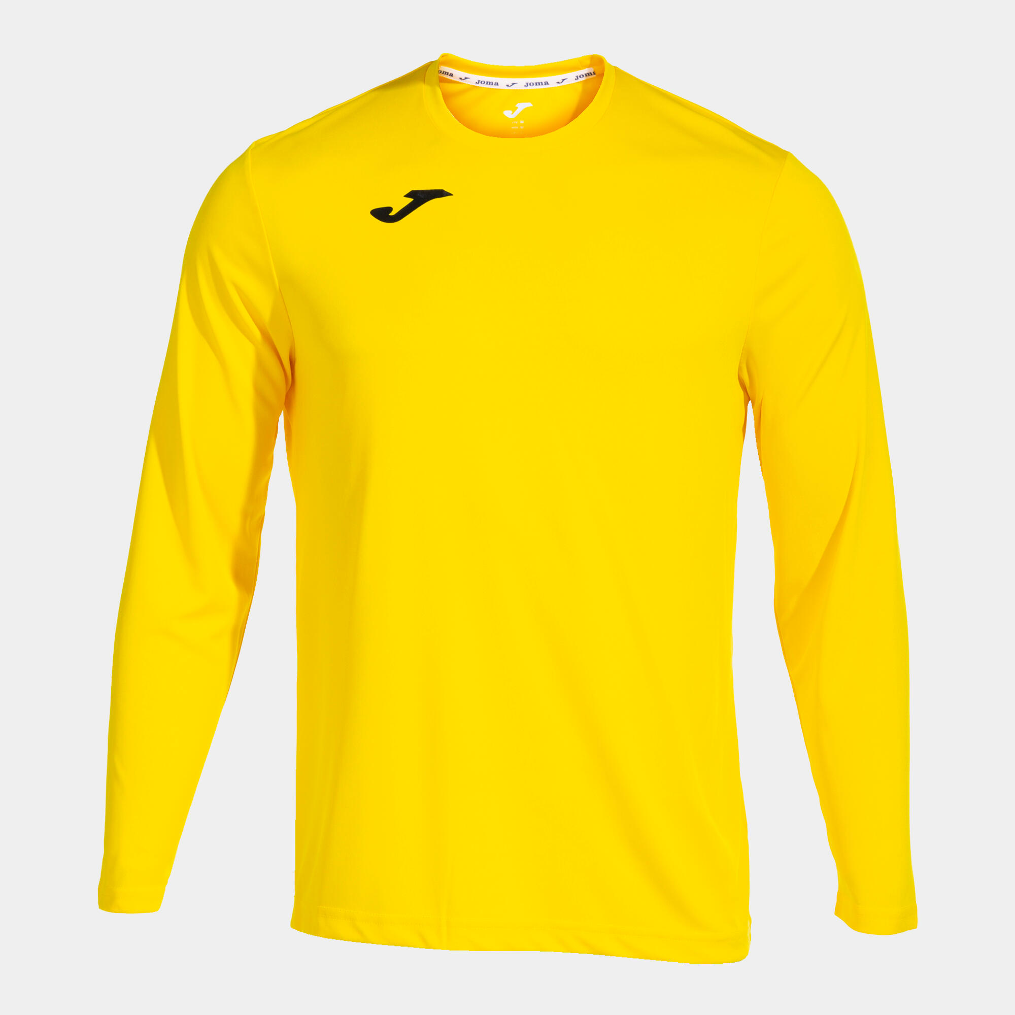 T-shirt manches longues football - Combi jaune homme 4/4