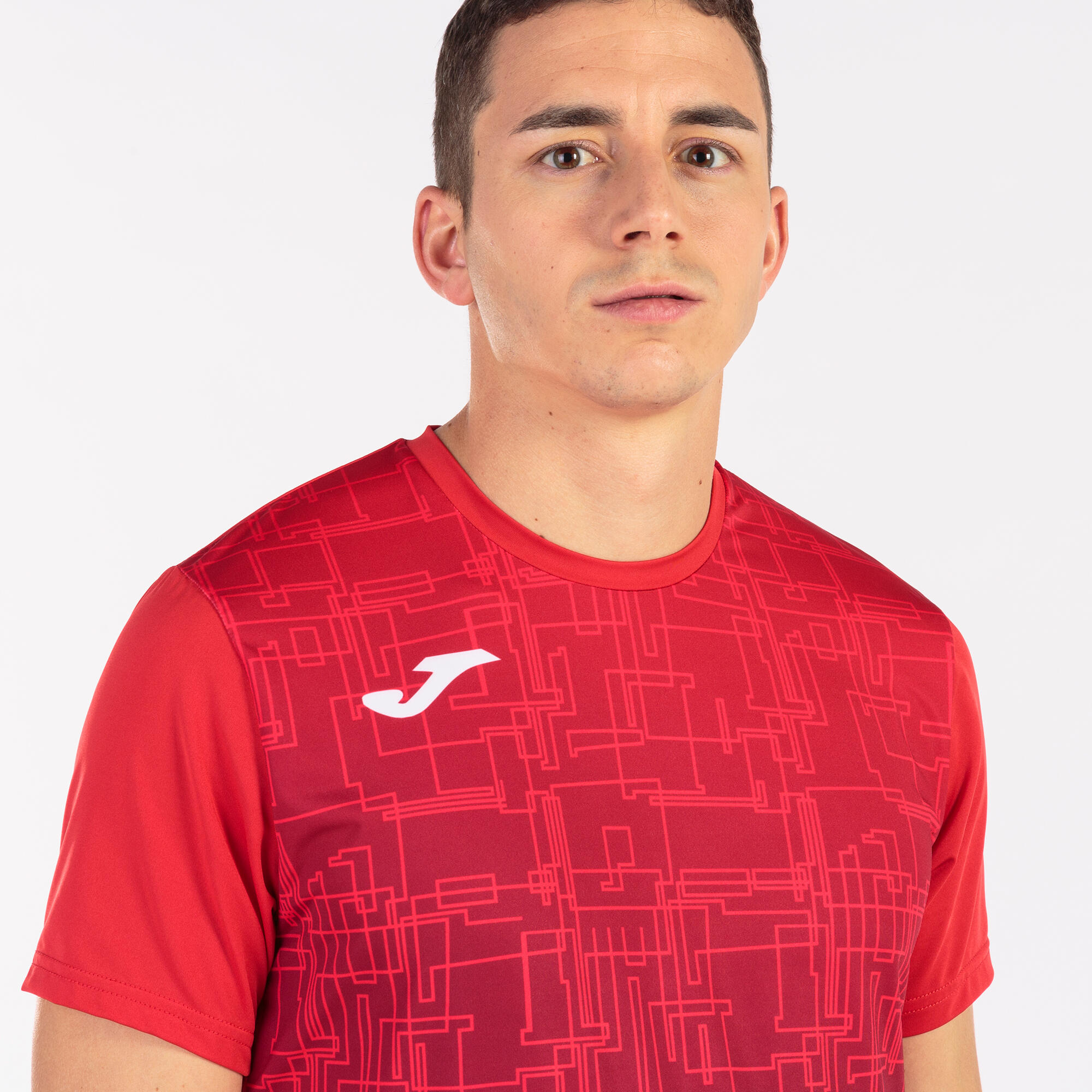 Camiseta Manga Corta Running Niños Joma Elite VIII Rojo 5/5