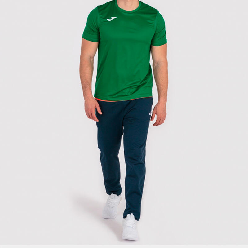 Camiseta Manga Corta Fútbol Hombre Joma Combi Reversible Verde