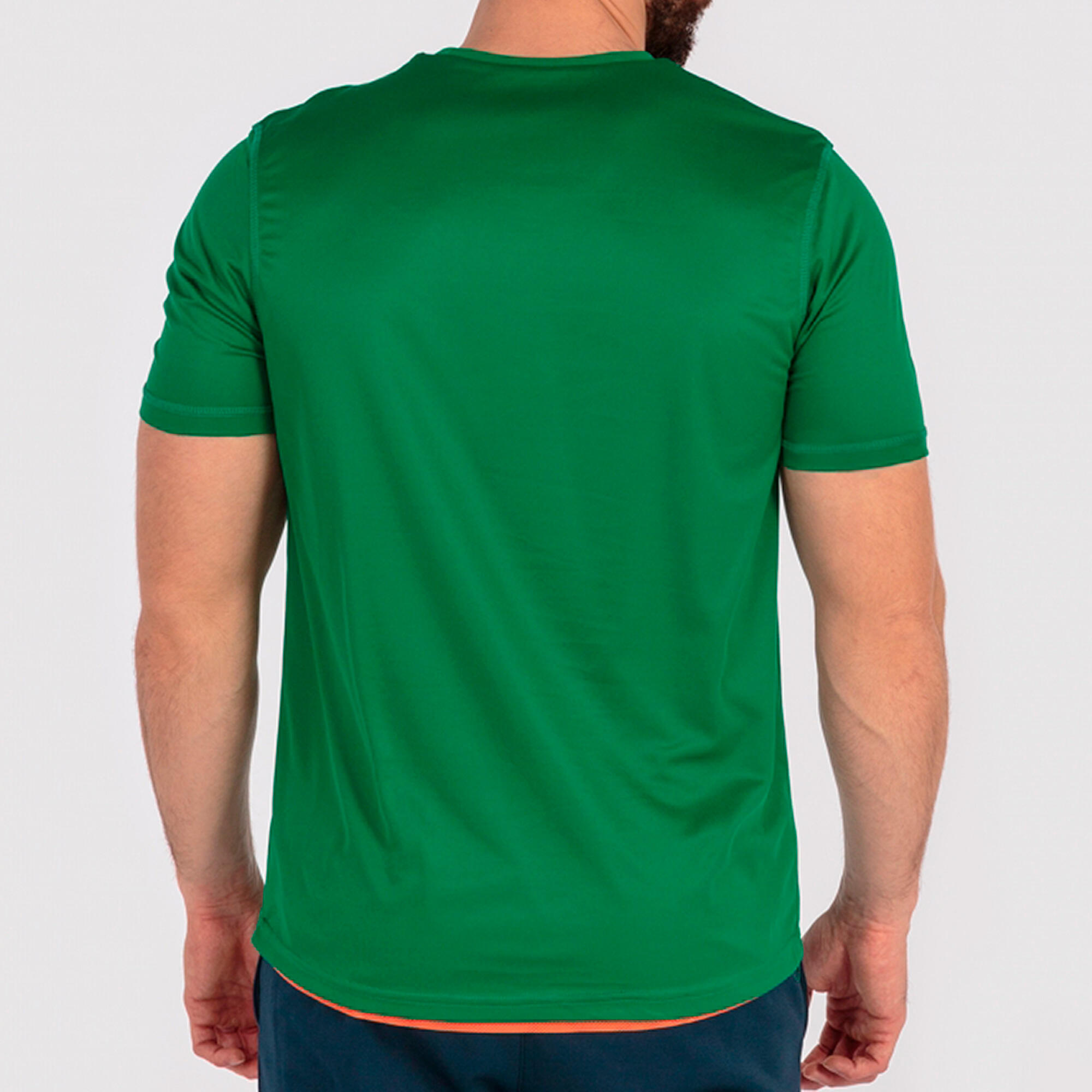 Maillot Manches Courtes Football Enfants Joma Combi Reversible Vert 3/5
