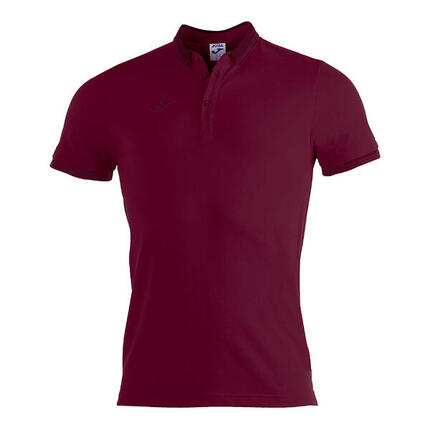 Polo Manches Courtes Enfants Joma Bali II Bordeaux