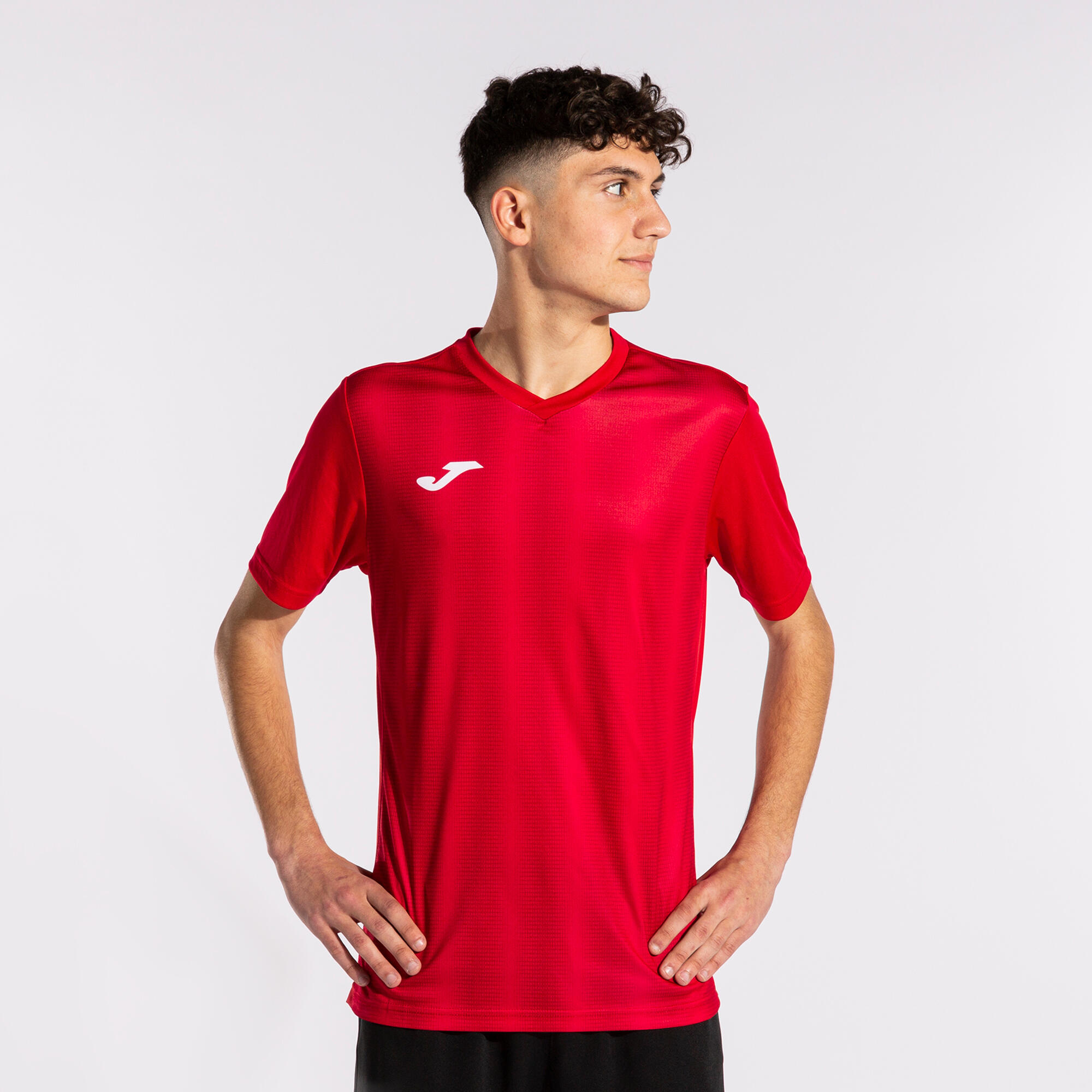 Maillot Manches Courtes Football Homme Joma Inter II Rouge 2/7