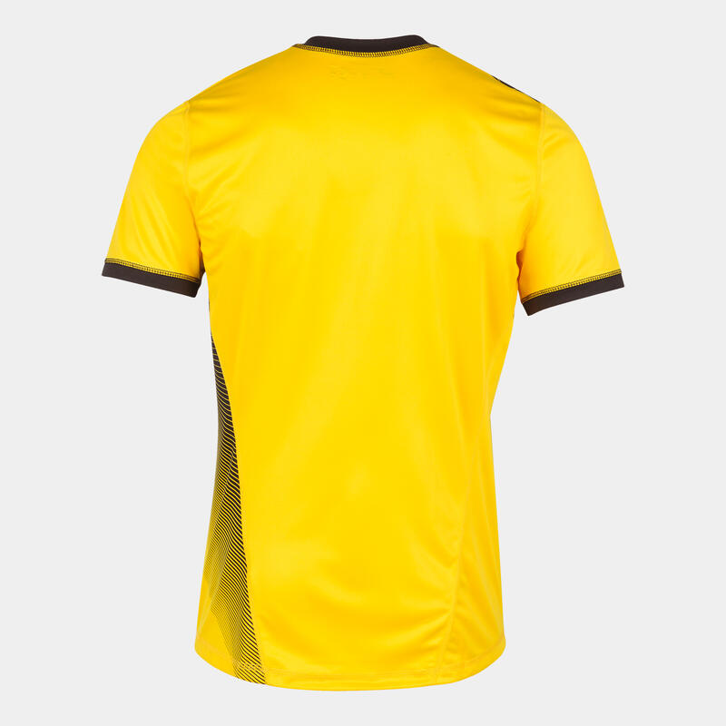 Camiseta Manga Corta Baloncesto Niños Joma Hispa II Amarillo