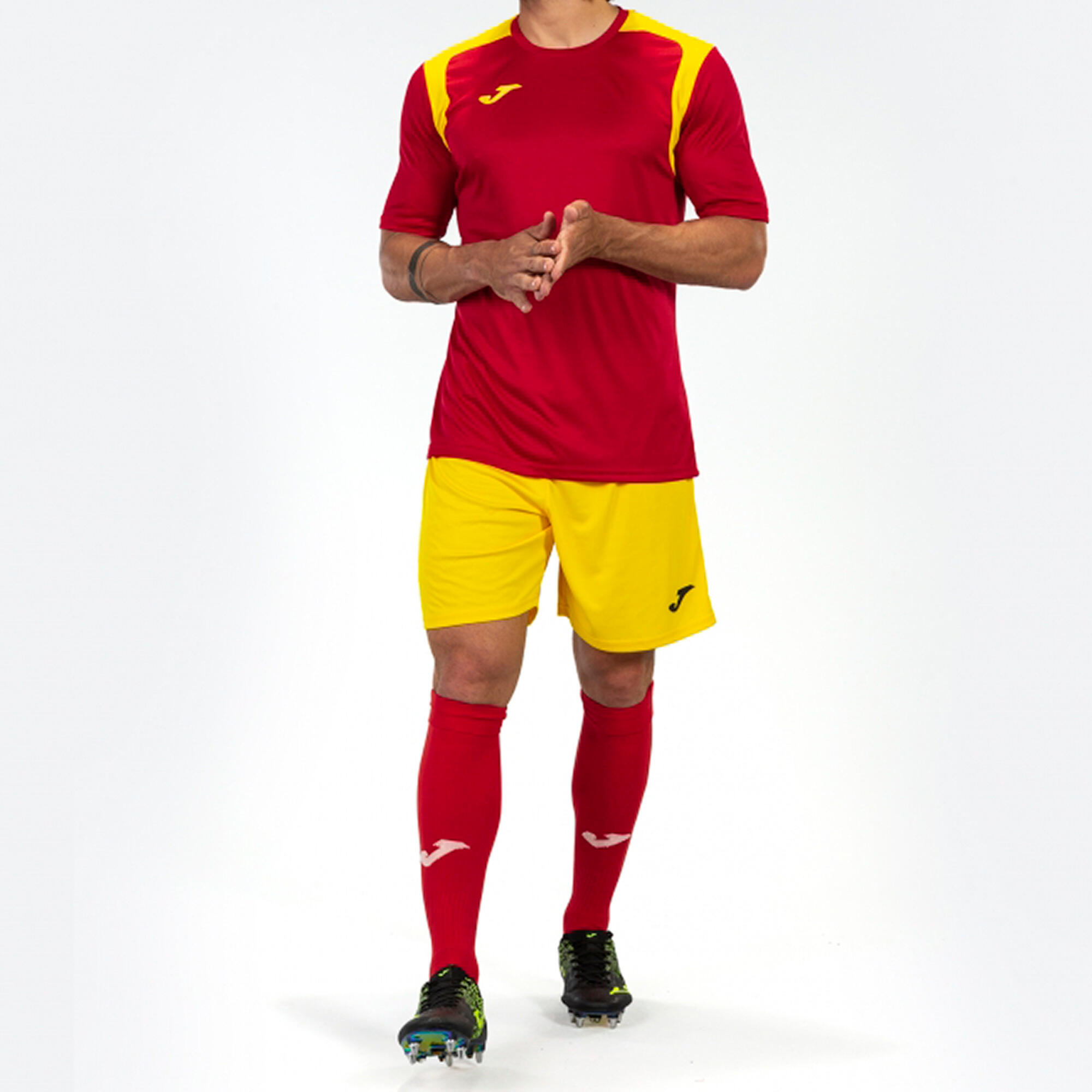 Maillot Manches Courtes Football Homme Joma Championship V Rouge 4/5