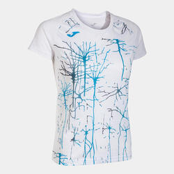 Maillot Manches Courtes Running Femme Joma Elite IX Jaune Fluo