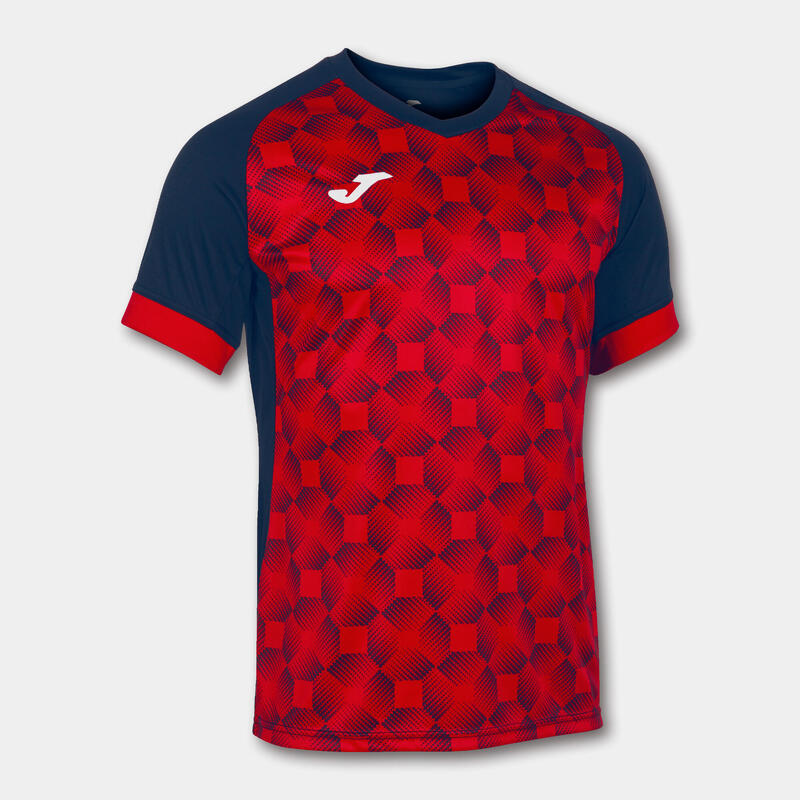 Camiseta Manga Corta Fútbol Hombre Joma Supernova III Marino