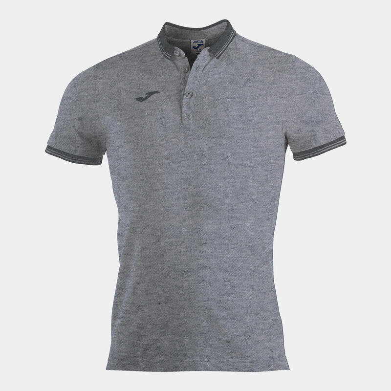 Polo Manga Corta Hombre Joma Bali II Gris