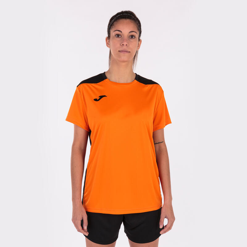 Camiseta Manga Corta Fútbol Mujer Joma Championship VI Naranja