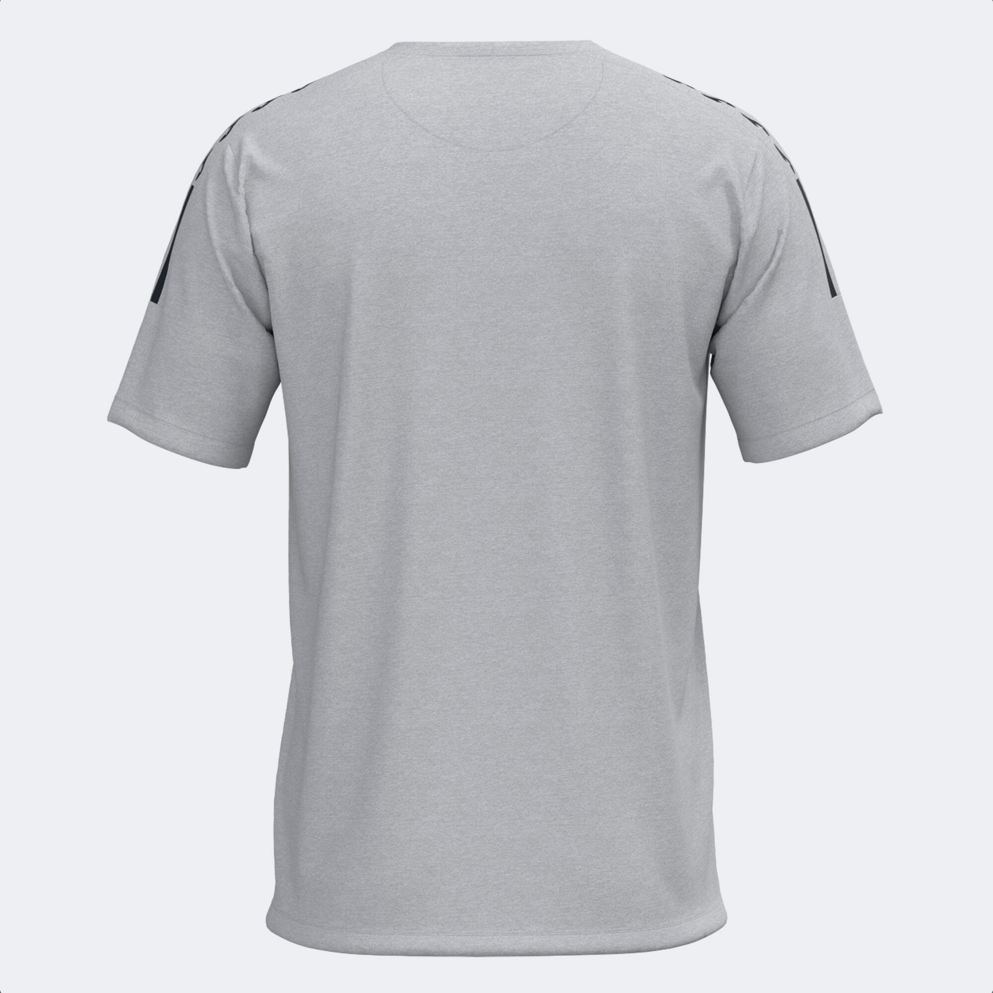 T-Shirt Manga Curta Futebol Criança Joma Olimpiada Cizento Melange 3/4