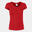 Camiseta Manga Corta Fitness Mujer Joma Verona Rojo