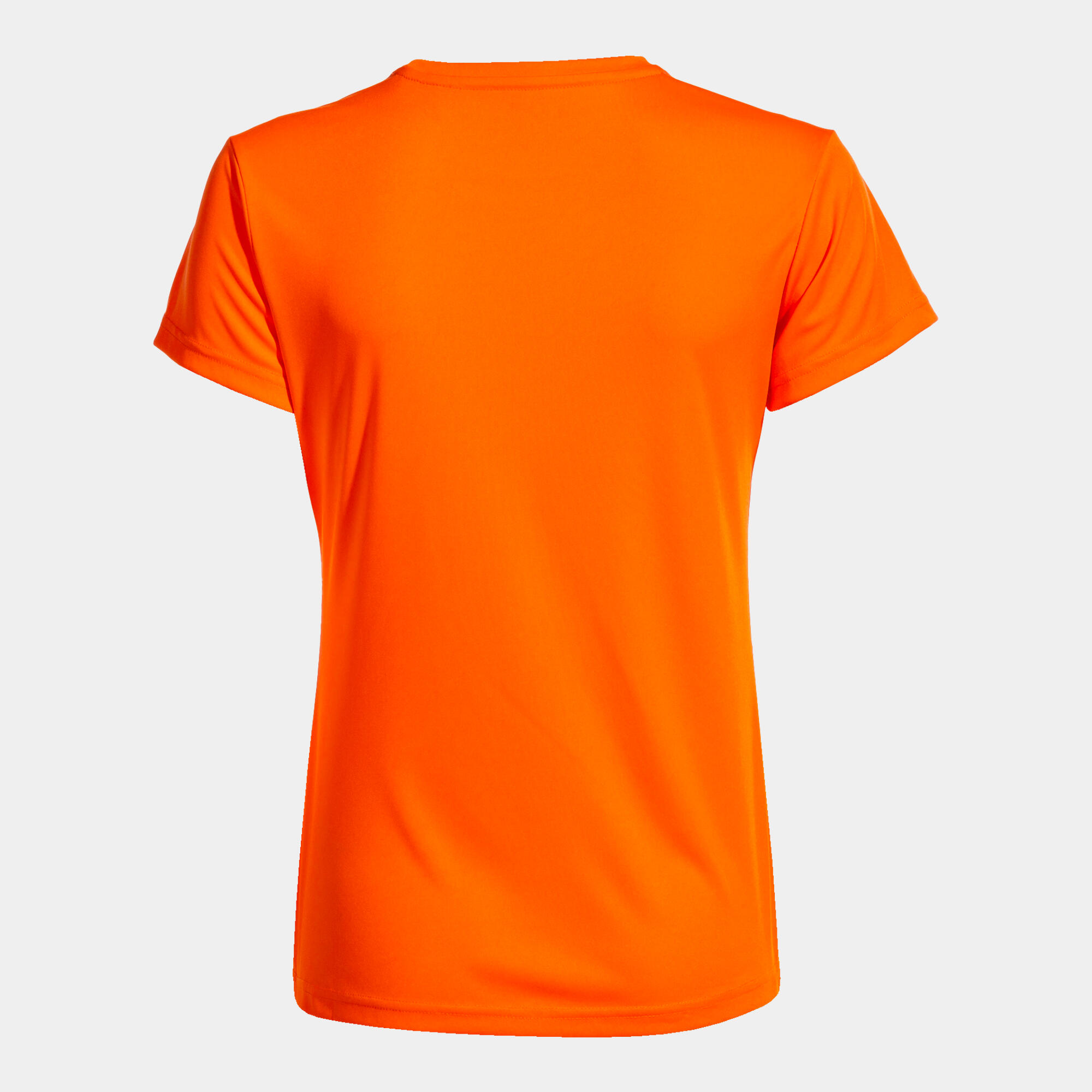 Camiseta Manga Corta Fitness Mujer Joma Combi Woman Naranja 2/4