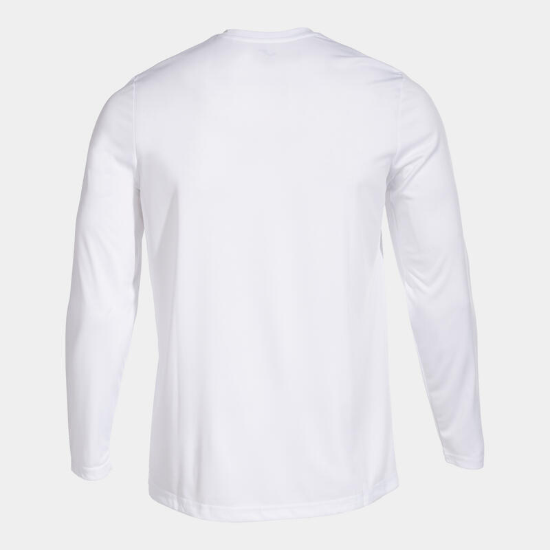 T-shirt manches longues football - Combi blanc homme