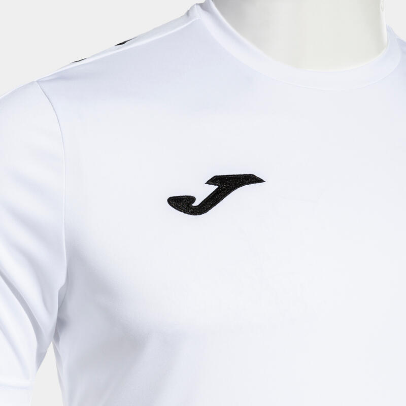 Maillot Manches Courtes Football Homme Joma Olimpiada Blanc