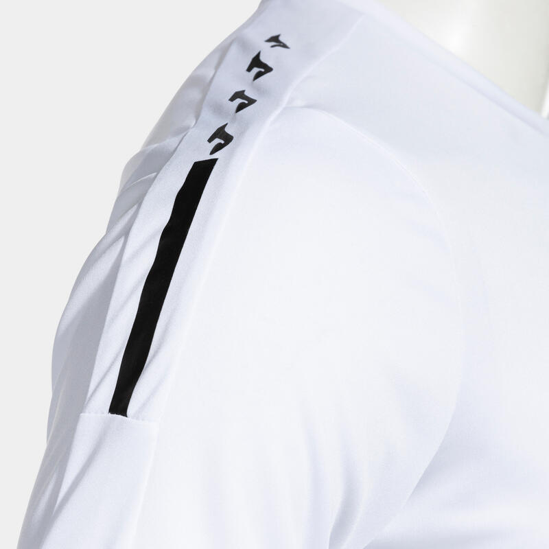 Maillot Manches Courtes Football Homme Joma Olimpiada Blanc