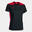 Camiseta Manga Corta Fútbol Mujer Joma Championship VI Negro