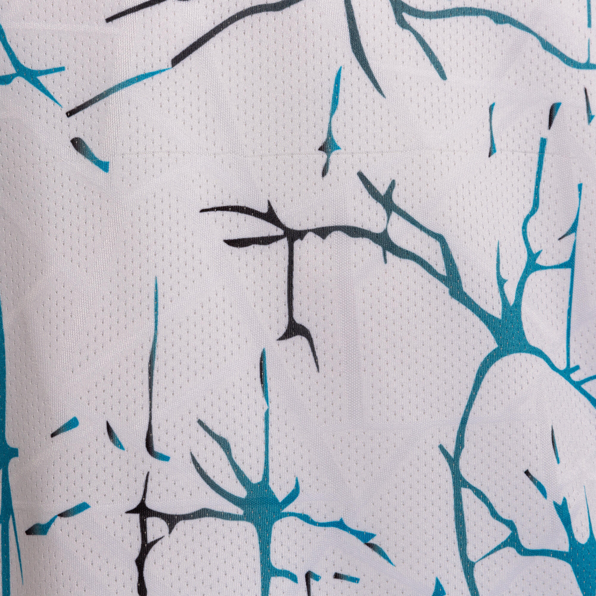 T-Shirt Manga Curta Running Homem Joma Elite IX Branco 4/5