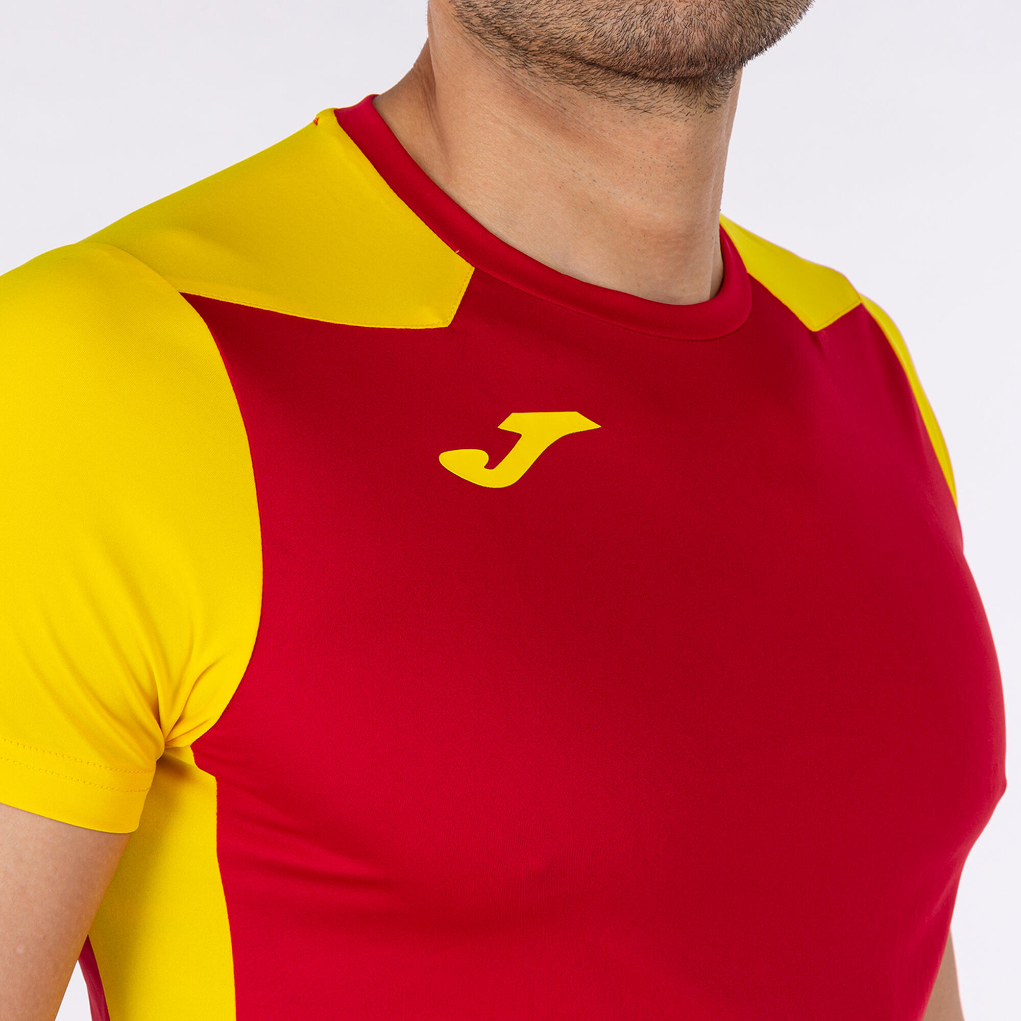 T-Shirt Manga Curta Running Criança Joma Record II Vermelho 5/5