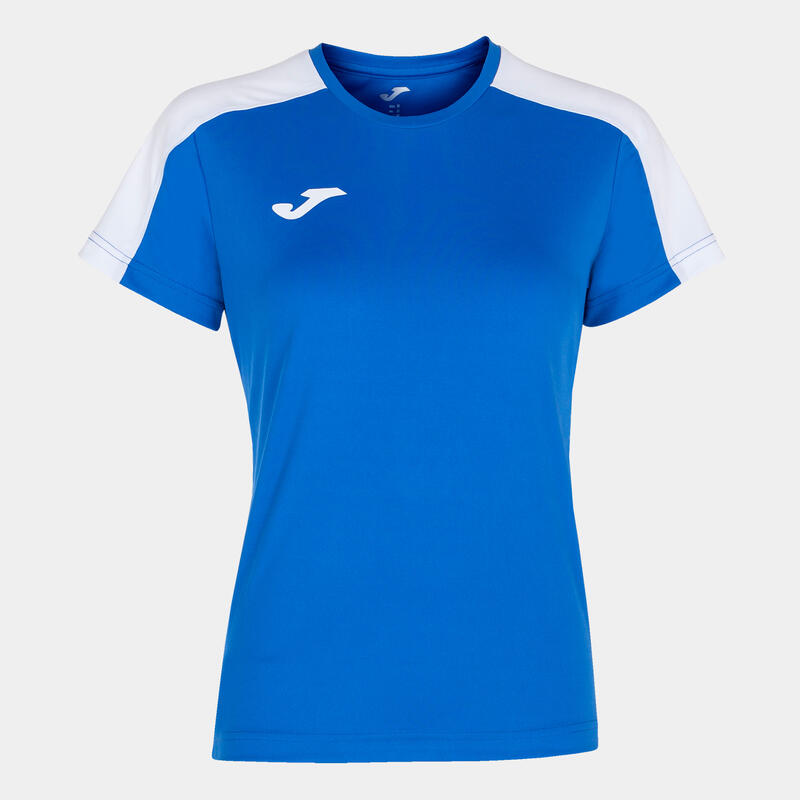 Camiseta Manga Corta Fútbol Mujer Joma Academy III Royal