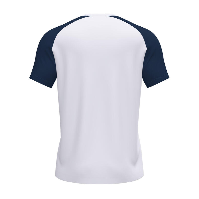 Camiseta Manga Corta Fútbol Niños Joma Academy IV Blanco