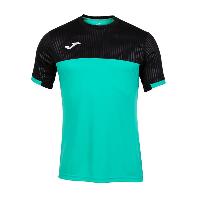 Camiseta Manga Corta Pádel Hombre Joma Montreal Verde