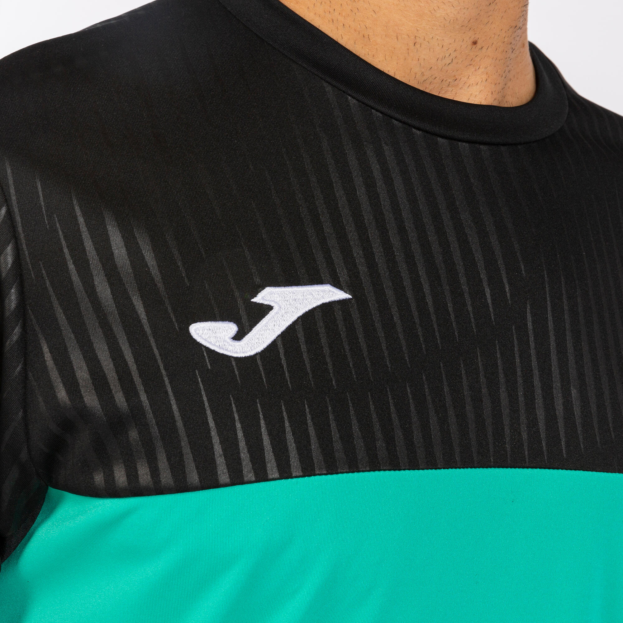 Maillot Manches Courtes Padel Homme Joma Montreal Vert 5/7