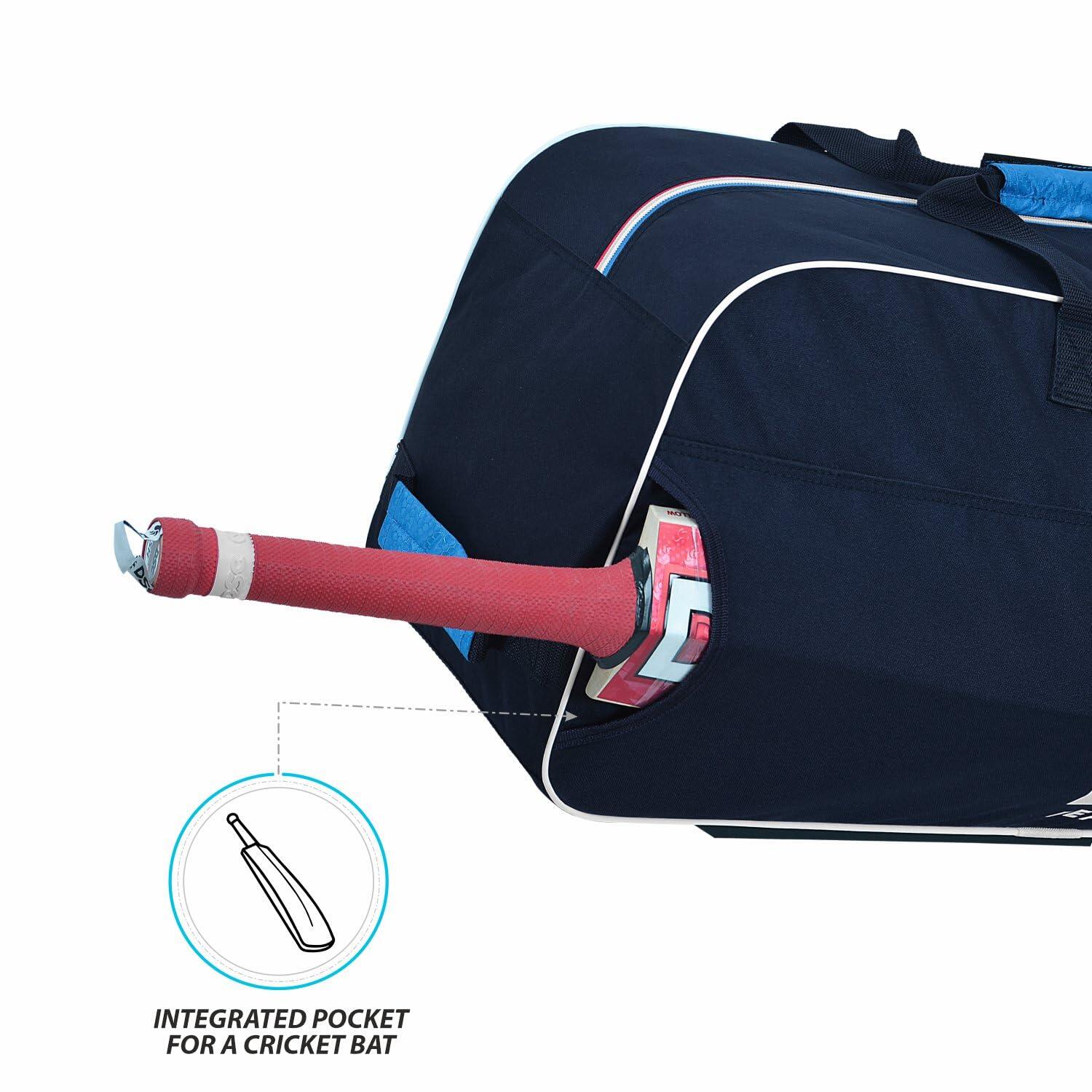 DSC Intense Rage Wheeler Cricket Kit Bag | Farbe: Marineblau 3/4