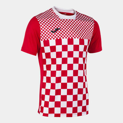 Maillot Manches Courtes Football Homme Joma Flag III Bleu Roi
