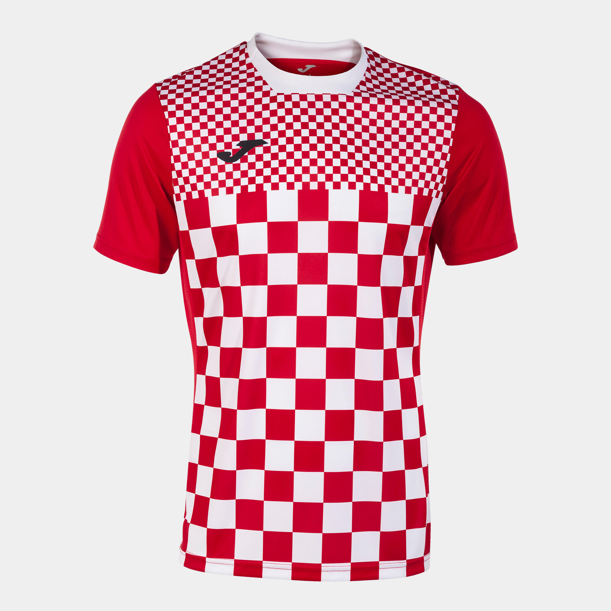 Maillot Manches Courtes Football Homme Joma Flag III Rouge 4/5