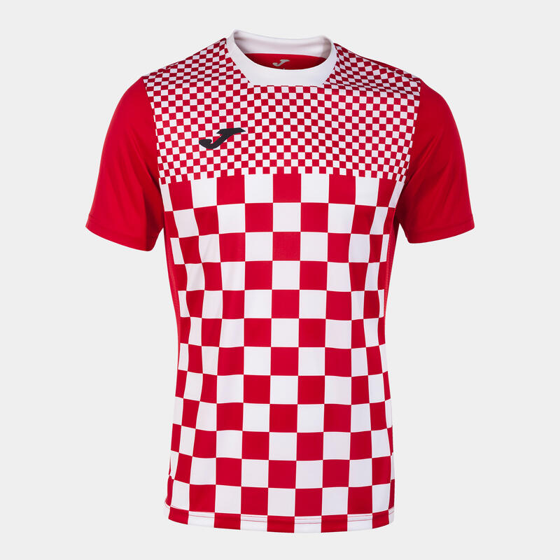 Camiseta Manga Corta Fútbol Hombre Joma Flag III Rojo