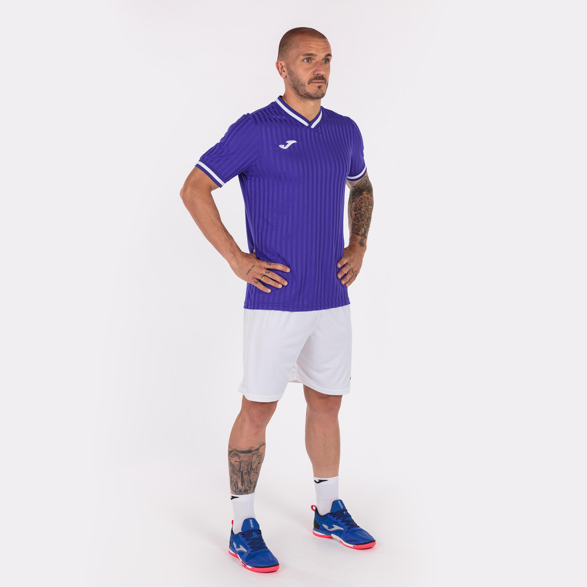 T-shirt Ragazzo Joma Toletum III violet 4/5