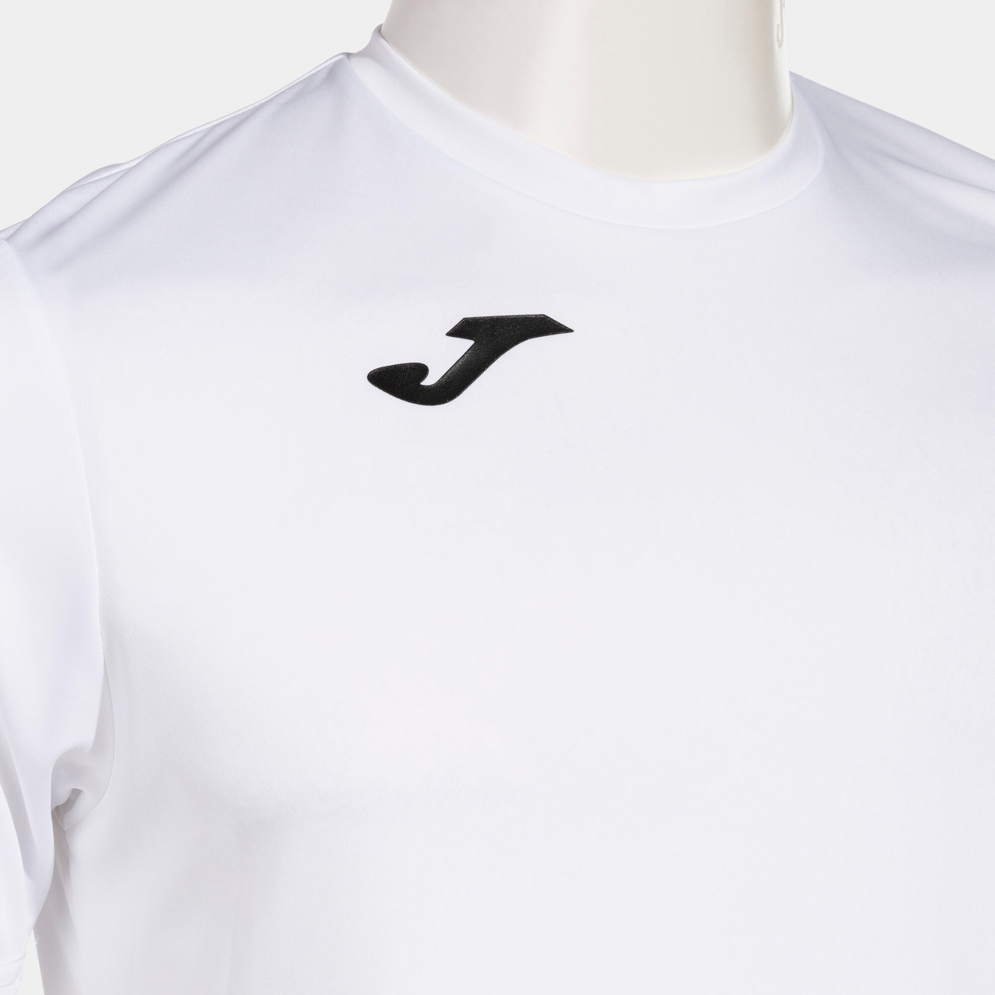 Camiseta Manga Corta Fútbol Hombre Joma Combi Blanco 3/5