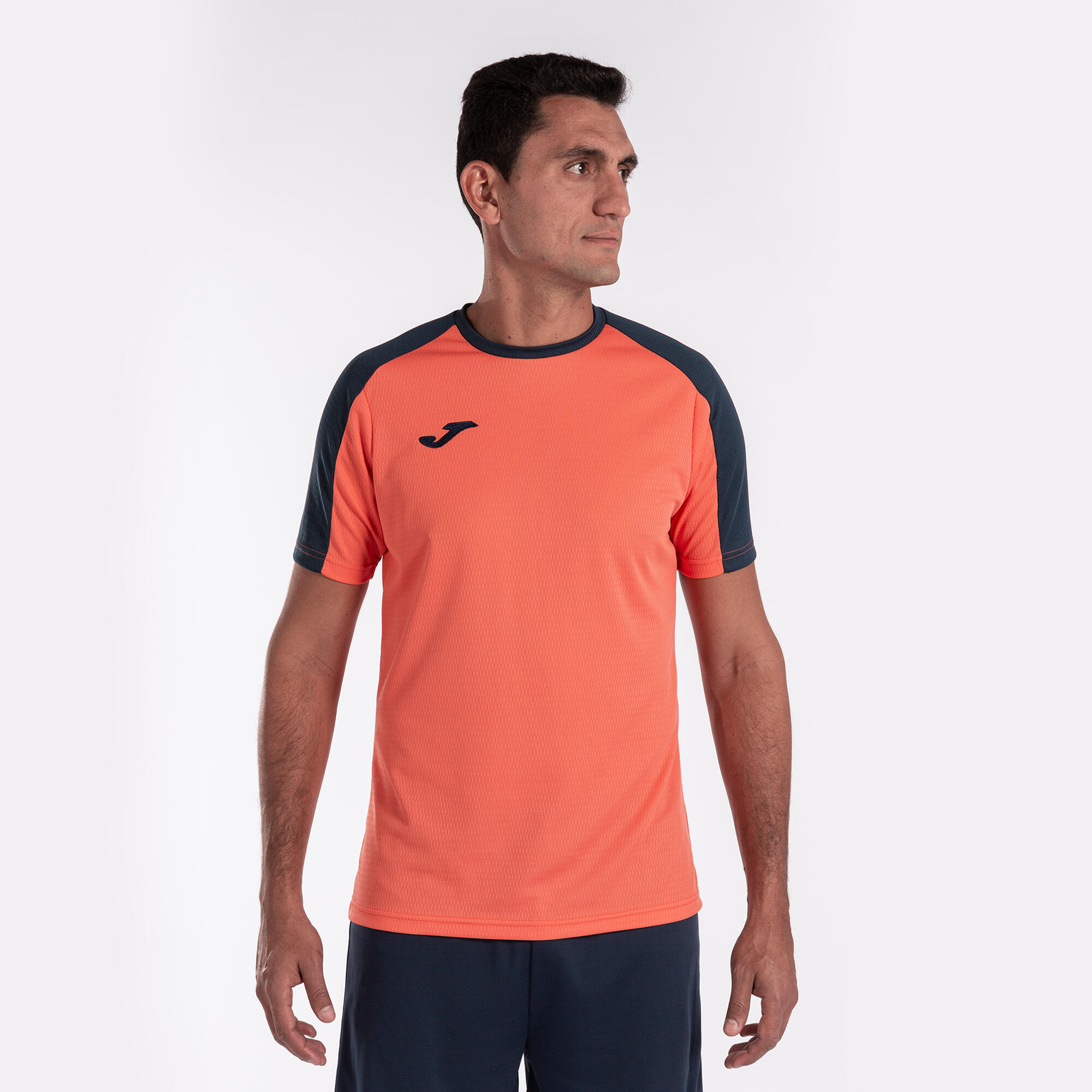 T-Shirt Manga Curta Futebol Homem Joma Eco Championship Laranja Fluor 2/5